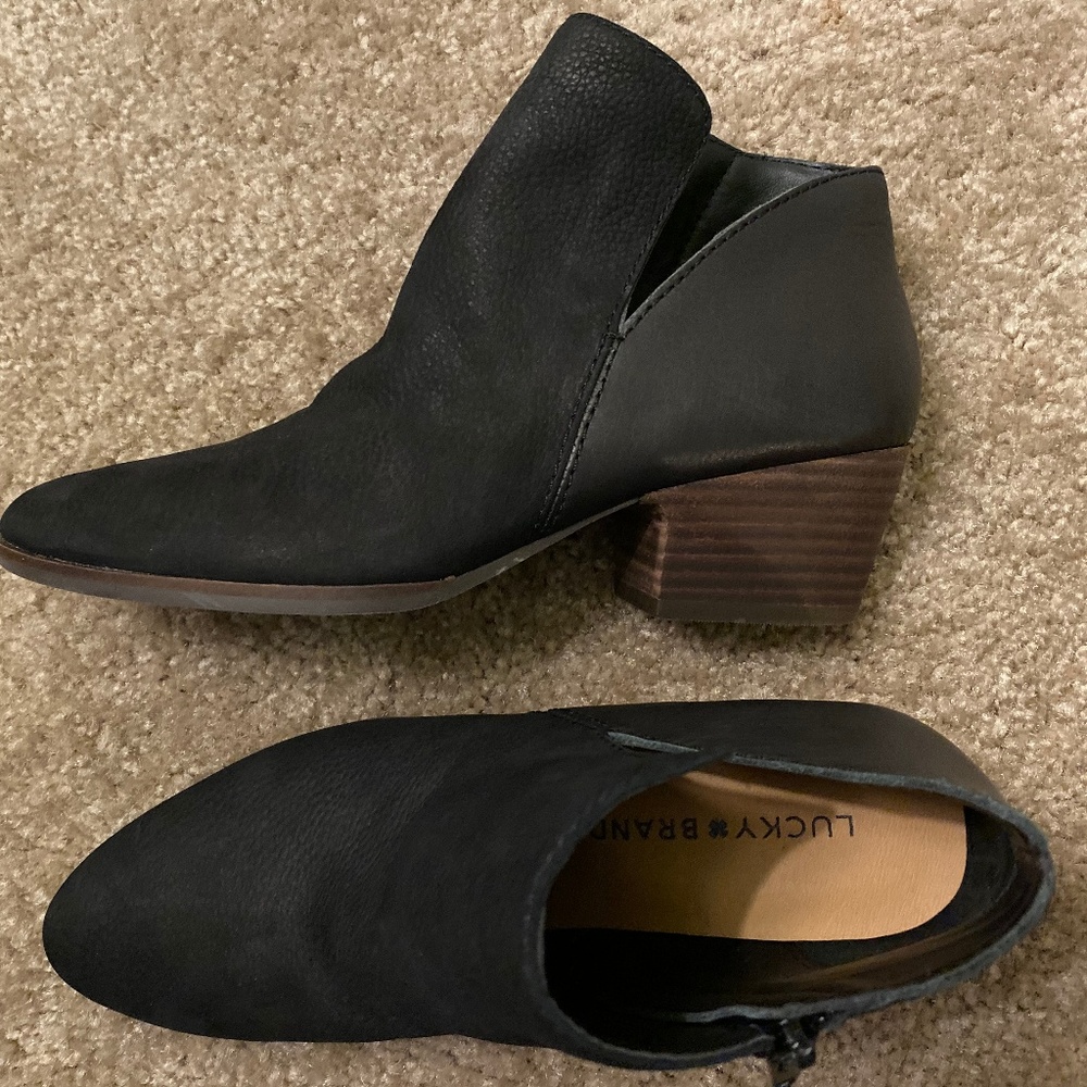 LUCKY BRAND Ankle Boots. New Without Tags, Size 6.